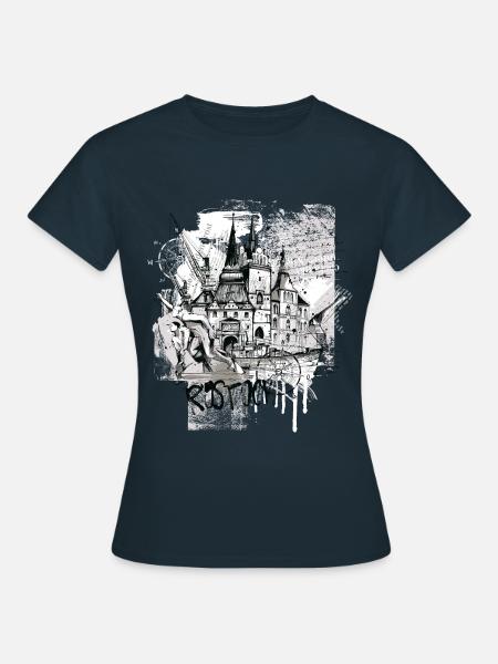 Rostock Collage - Frauen T-Shirt -