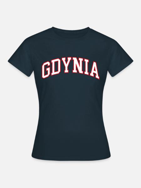 Gdynia - Frauen T-Shirt - Navy