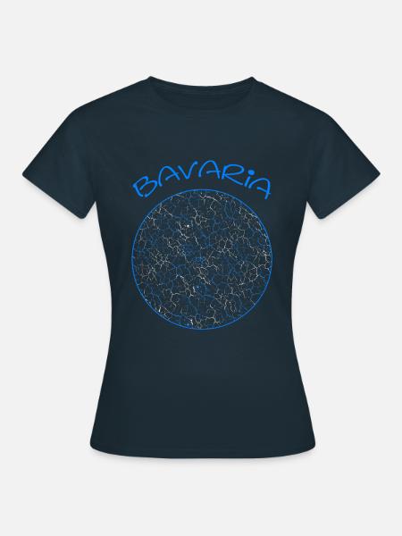 Bavaria, Bayern - Frauen T-Shirt - Navy