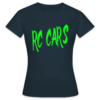 RC CARS - T-shirt Femme - marine - Devant - AI Model Female 172 dark (172cm)