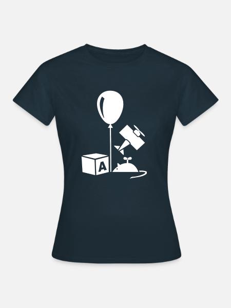 SPIELZEUG - Frauen T-Shirt - Navy