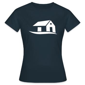 Maison - T-shirt Femme - marine - Devant - AI Model Female 172 dark (172cm)
