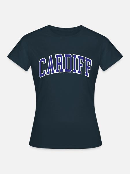 Cardiff - Frauen T-Shirt - Navy