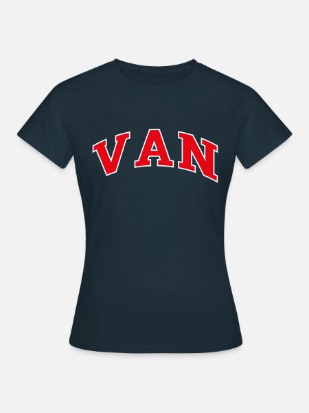Van - Frauen T-Shirt - Navy
