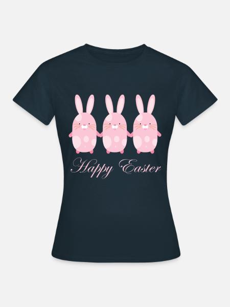 Easter - Frauen T-Shirt - Navy