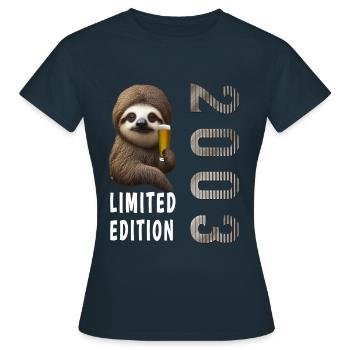 20e anniversaire né en 2003 - T-shirt Femme - marine - Devant - AI Model Female 172 dark (172cm)