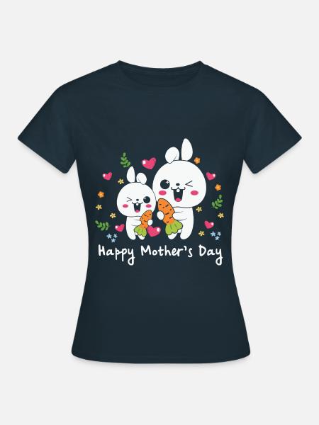 happy Mothersday - Frauen T-Shirt - Navy