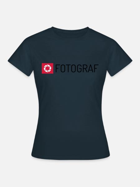 Fotograf - Frauen T-Shirt - Navy