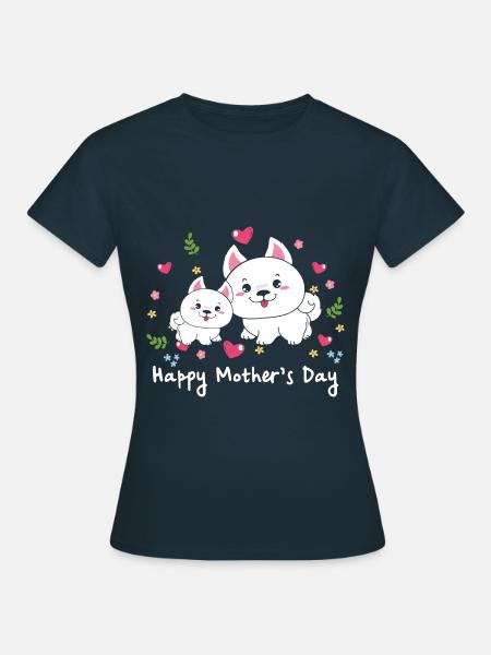 happy Mothersday - Frauen T-Shirt - Navy