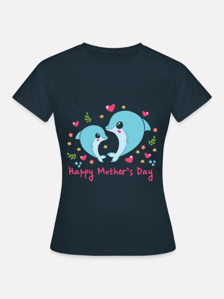 happy Mothersday - Frauen T-Shirt - Navy