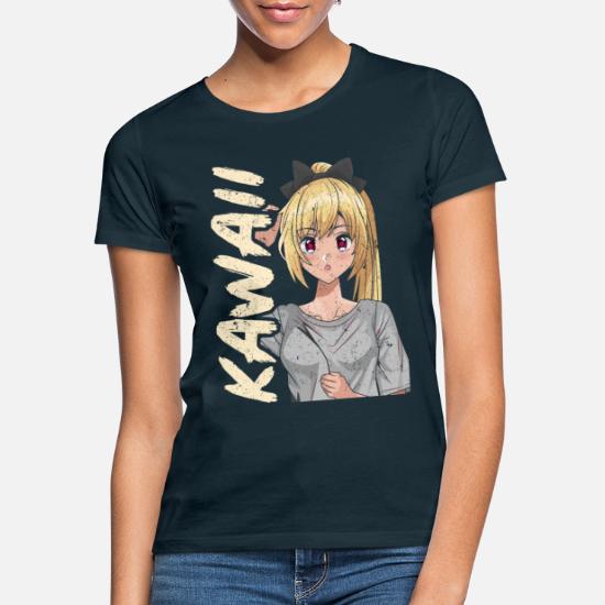 Chica anime - kawaii' Camiseta slim fit mujer | Spreadshirt