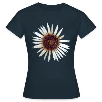 Argent Thistle - T-shirt Femme - marine - Devant - AI Model Female 172 dark (172cm)