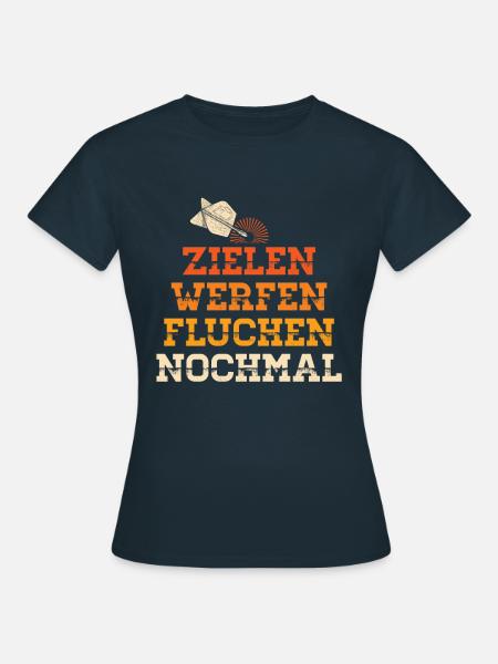 Dart Zyklus Humor Tee - Frauen T-Shirt - 
