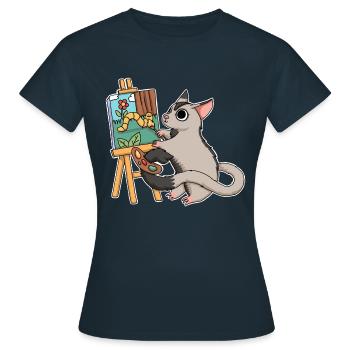 artiste de la canne à sucre - T-shirt Femme - marine - Devant - AI Model Female 172 dark (172cm)