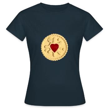 Jammie - Women's T-Shirt - navy - Front - AI Model Female 172 dark (172cm)
