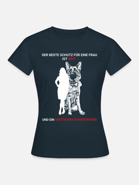 Alles was eine Frau braucht... - Frauen T-Shirt - Navy