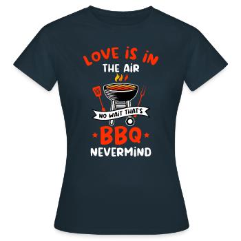 Barbecue Grill Grill Accessoires BBQ Grill Master Grill Grill - T-shirt Femme - marine - Devant - AI Model Female 172 dark (172cm)