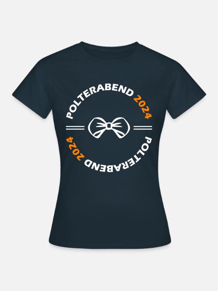 Polterabend 2024 - Frauen T-Shirt - Navy