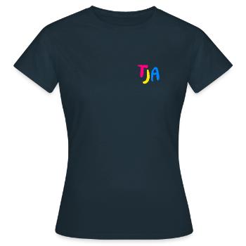 TJA - Women's T-Shirt - navy - Front - AI Model Female 172 dark (172cm)