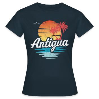 Antigua - Women's T-Shirt - navy - Front - AI Model Female 172 dark (172cm)