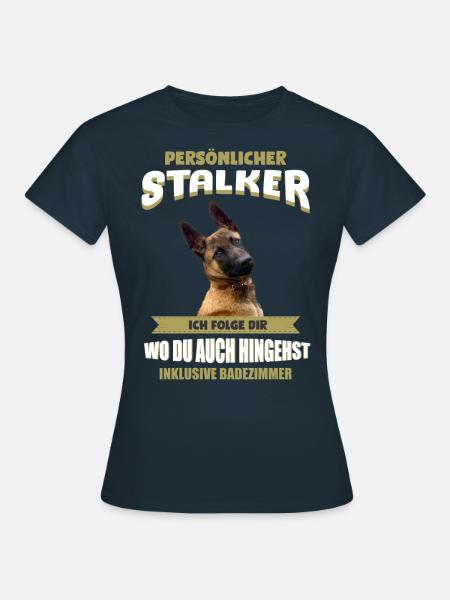 Malinois Hund - Malinois - Frauen T-Shirt - Navy