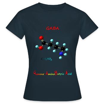 GABA - Rosie Aldrich - T-shirt Femme - marine - Devant - AI Model Female 172 dark (172cm)