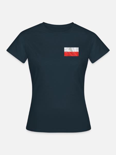 Collection Pologne 'par nikkkooo - T-shirt Femme - marine