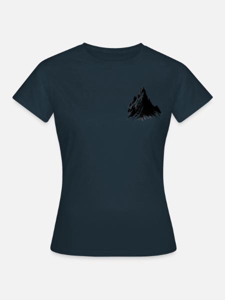 Berglandschaft - Frauen T-Shirt - Navy