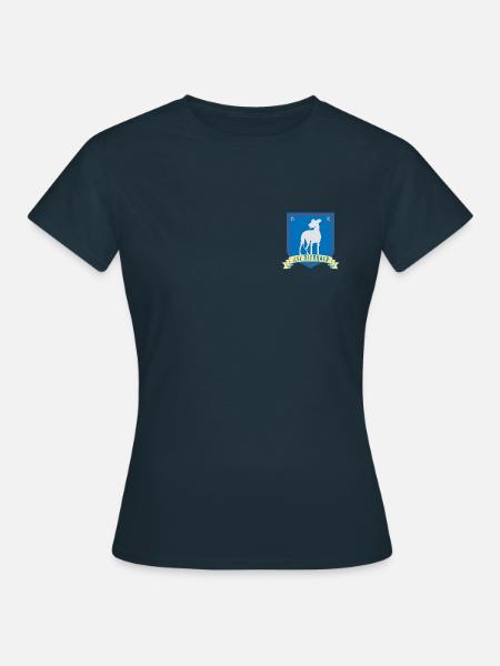 Ted Lasso A.F.C Richmond Petit Logo - T-shirt Femme - marine