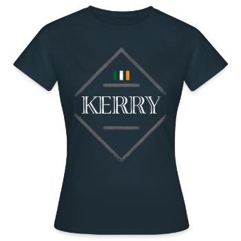 Kerry - Women's T-Shirt - navy - Front - AI Model Female 172 dark (172cm)