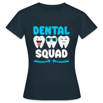 Dentiste Dentiste Dentiste - T-shirt Femme - marine - Devant - AI Model Female 172 dark (172cm)
