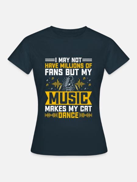 Musiker Songwriter Sänger Musiker Musik Musik Pr - Frauen T-Shirt - Navy