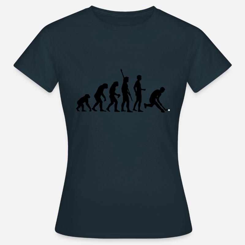 evolution_herren_hockey_2c - Women's T-Shirt - navy