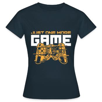 gamepad gamer - Frauen T-Shirt - Navy - Vorne - AI Model Female 172 dark (172cm)