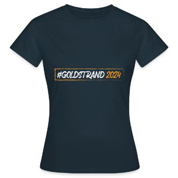 Sables d’or 2024 - T-shirt Femme - marine - Devant - AI Model Female 172 dark (172cm)