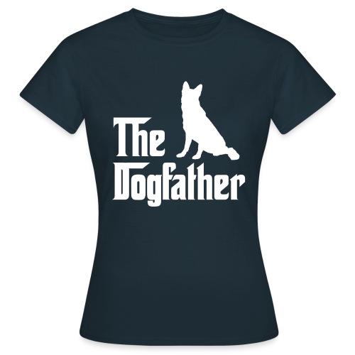 Dogfather Schäferhund weiss - Frauen T-Shirt