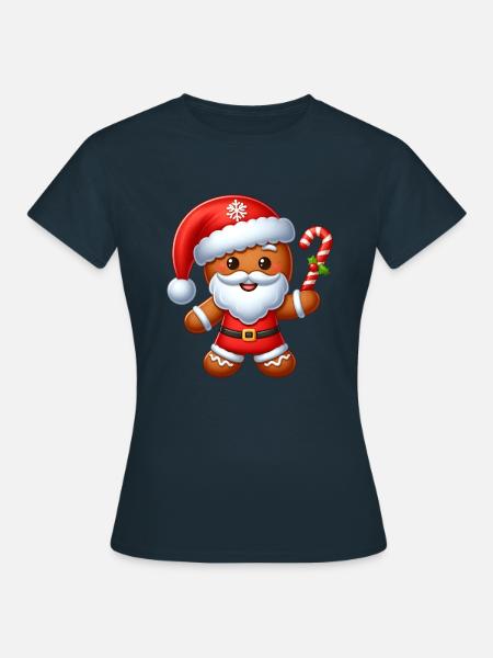 Lebkuchen 1 - Frauen T-Shirt - Navy