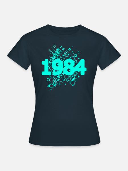 Jahr 1984 - Frauen T-Shirt - Navy