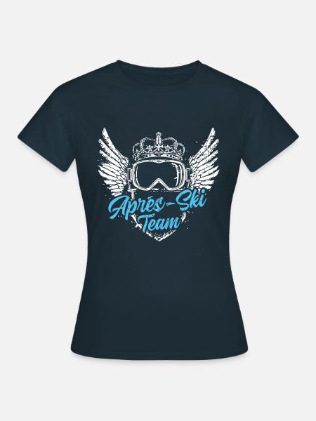 Apres Ski Team - Frauen T-Shirt - Navy