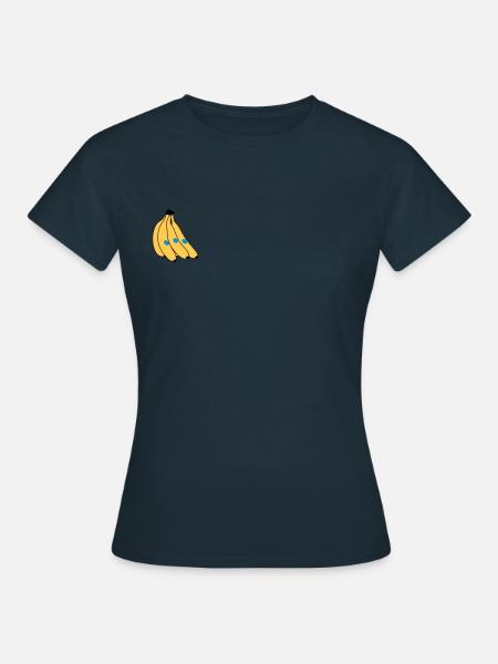 Banana - Frauen T-Shirt - Navy