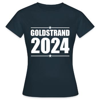 Sables d’or 2024 - T-shirt Femme - marine - Devant - AI Model Female 172 dark (172cm)