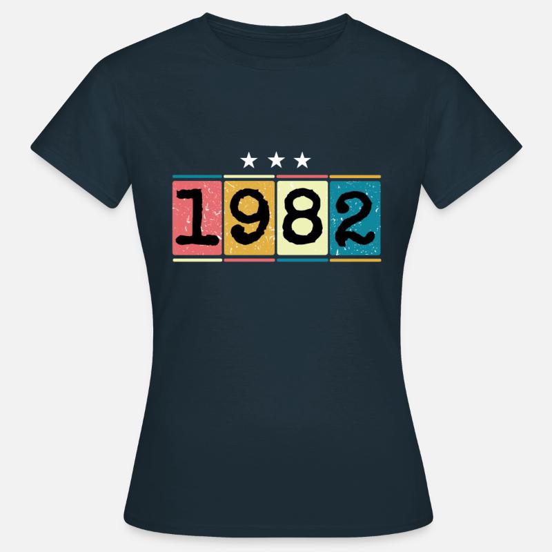 1982 - Women's T-Shirt - navy