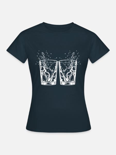 Tequila Drink - Frauen T-Shirt - Navy