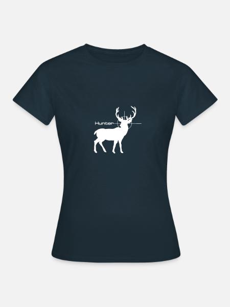 Hunter - Frauen T-Shirt - Navy