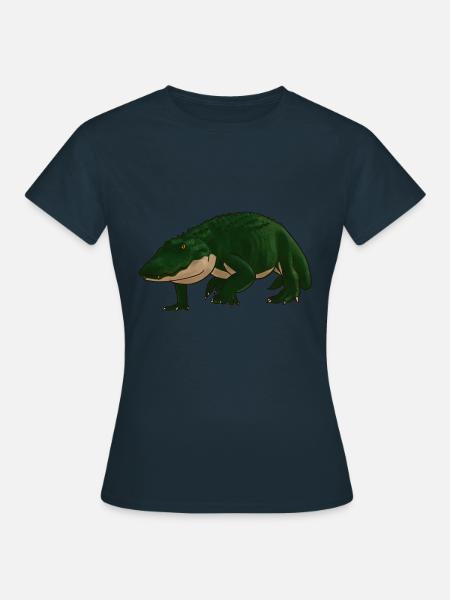 Alligator - Frauen T-Shirt - Navy