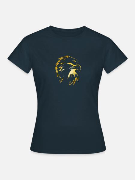 Eagle Golden Eagle Osprey eagle bird of prey - Women's T-Shirt - navy