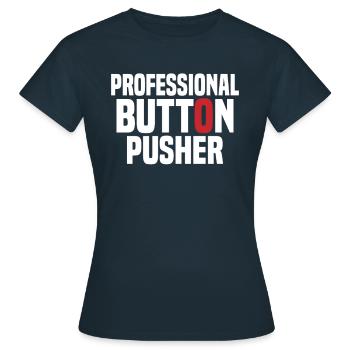 Cnc Mechanic Milling Cutter - T-shirt Femme - marine - Devant - AI Model Female 172 dark (172cm)