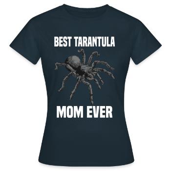 Tarentule Arachnide de compagnie - T-shirt Femme - marine - Devant - AI Model Female 172 dark (172cm)