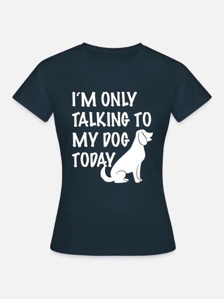 Hundehalter - Frauen T-Shirt - Navy