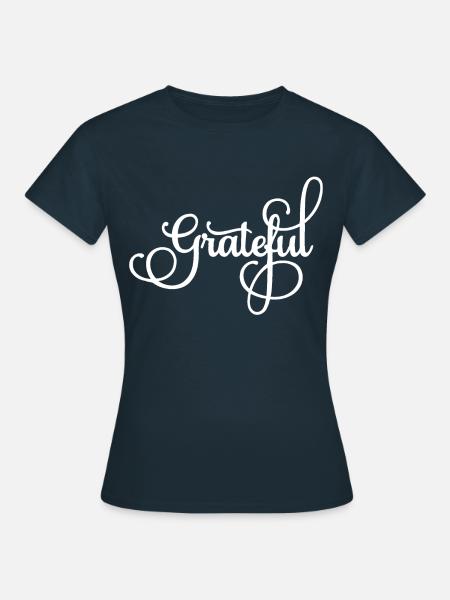 Danke - Frauen T-Shirt - Navy